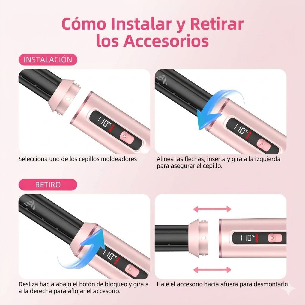 Cepillo secador 5 en 1